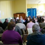 Une  nombreuse assemblée.