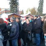 Hélène et Béatrice ont attendu en vain après un ticket d'entrée. 