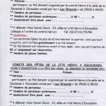 Bulletind'inscription.