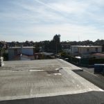 Côté allée Ampère