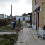 Vue globale des travaux.