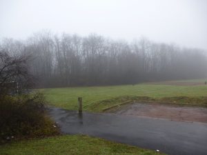 Le parc semble endormi .